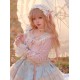 Cat Romance Cellophane Candy Wrapper Dotted Tulle and Velvet Cardigan(3rd Reservation/6 Colours/Full Payment Without Shipping)